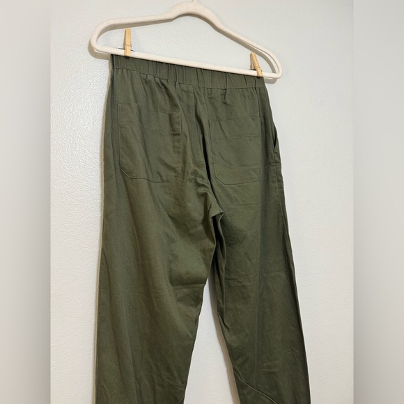 BAND OF OUTSIDERS Stretch Sateen Pant in Fatigue size 1 - Picture 7 of 11